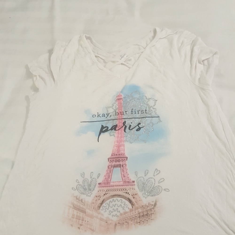 Justice okay but first flowy top